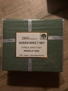 Queen Sheet Set - Sage Green